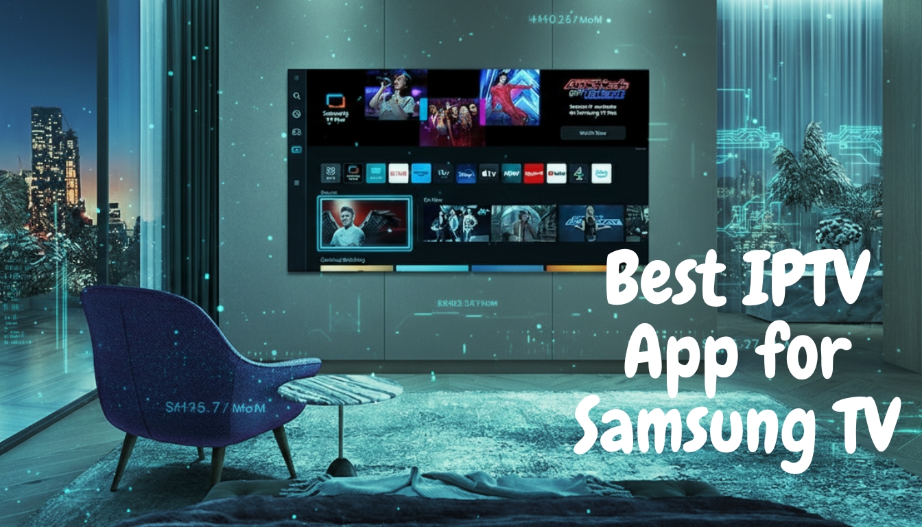 Best IPTV App for Samsung TV
